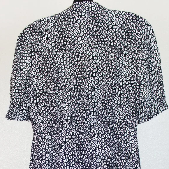 NWT Diane von Furstenberg DVF Silk Midi DressFit & Flare Workwear